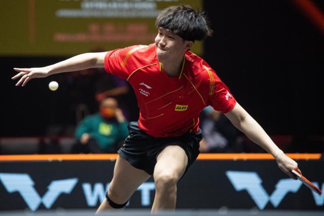 开云官方平台-先胜马龙许昕再赢林高远 王楚钦澳门赛男单封王